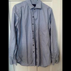 David Donahue Plaid Buttoned Down Shirt